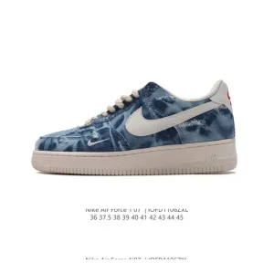 Nike Air Force 1 07 Low White Leather Men's Women's Casual Sneakers