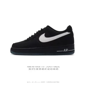 Nike Air Force 1 '07 Low White Leather Casual Sneakers for Men and Women