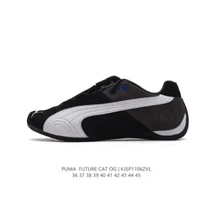 Puma Future Cat Leather Ferrari Edition Low-Top Racing Sneakers