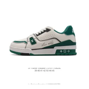 Louis Vuitton Trainer Low Fashion Sneaker with Thick Sole