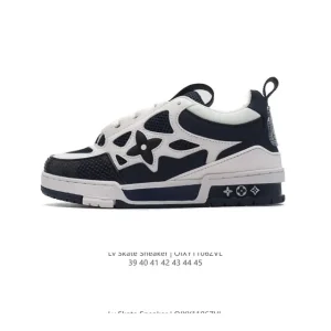 Louis Vuitton LV Skate Sneaker Men's Grain Leather 2024 Fall Winter