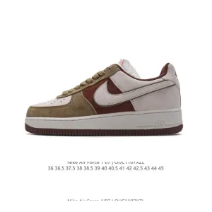 Nike Air Force 1 Low '07 LF8989-999 White Leather Casual Sneakers