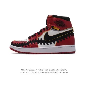 Union LA x Air Jordan 1 High OG Retro Collaboration Sneaker