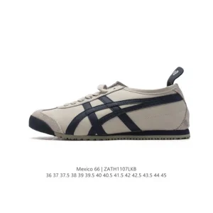 ASICS Onitsuka Tiger Mexico 66 Classic Retro Leather Sneakers Unisex