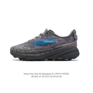 HOKA Speedgoat 6 Men's Trail Running Shoe with Vibram Megagrip