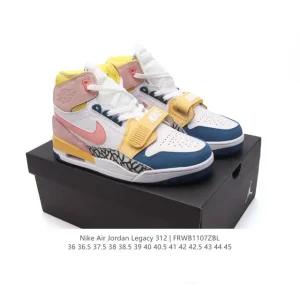 Jordan Legacy 312 Low Men's Basketball Shoes - Retro Style with Air Cushion