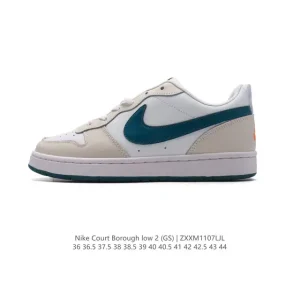 Nike Court Borough Low 2 GS Kids' Low-Top Casual Sneakers