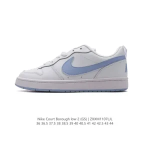 Nike Court Borough Low 2 GS Low Top Casual Sneakers for Kids and Teens