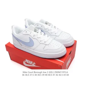 Nike Court Borough Low 2 GS Kids Shoes - Classic Low-Top Sneakers