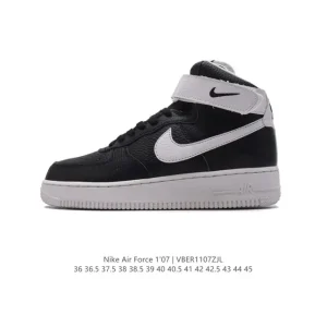 Nike Air Force 1 High CT2306 Leather Strap White Sneaker