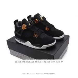 Jordan Air 4 Retro OG Men's Basketball Shoes Black Cement