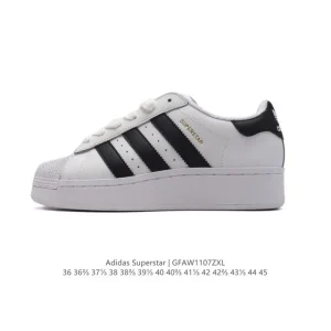Adidas Superstar 82 Classic Shell Toe Leather Sneakers for Men and Women
