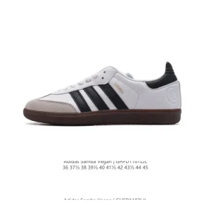 Adidas Samba Vegan Retro Leather Sneakers for Men and Women