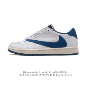 Jordan Air 1 Low OG SP Military Blue Reverse Swoosh TS Fragment