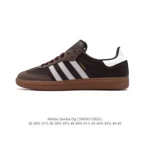 Adidas Originals Samba OG Shoes Classic Leather T-toe Sneakers