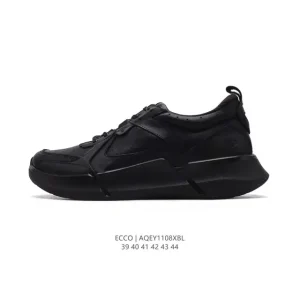 ECCO Men's Outdoor Hiking Sneakers Lightweight Breathable Casual Shoes