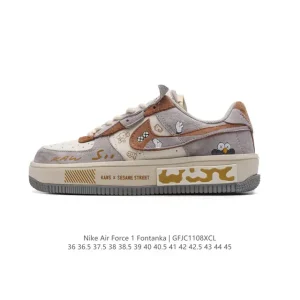 Nike Air Force 1 Fontanka High Top Sneakers with React Foam