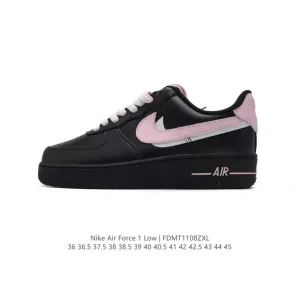 Nike Air Force 1 '07 Low White Leather Casual Sneakers