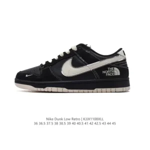 Nike Dunk Low Retro Vintage Leather Basketball Skate Shoes