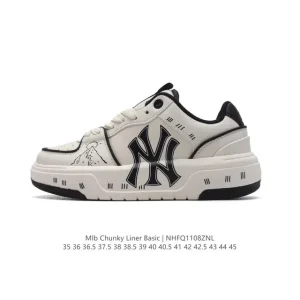 MLB Chunky Liner Basic Streetwear Sneakers for Men and Women