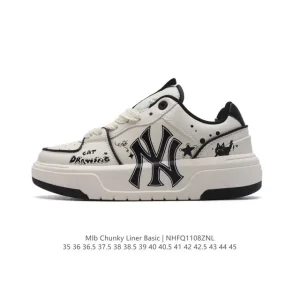 MLB Chunky Liner Basic Streetwear Sneakers for Men and Women