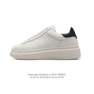 MLB Chunky Classic White Platform Sneakers for Men and Women