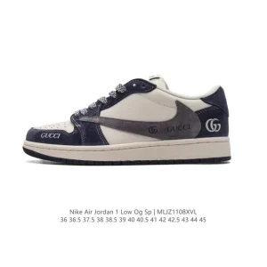 Nike Air Jordan 1 Low OG SP Military Blue Reverse Swoosh