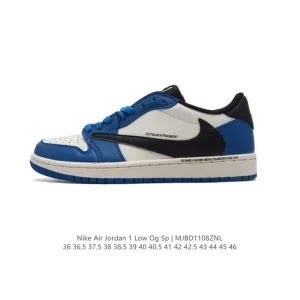 Nike Air Jordan 1 Low OG SP Military Blue Reverse Swoosh