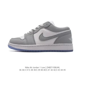 Jordan Air 1 Low Retro Classic Leather Basketball Shoes