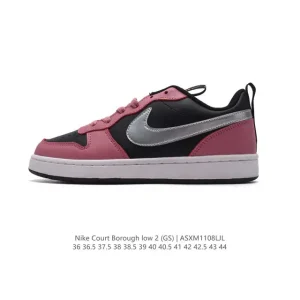 Nike Court Borough Low 2 GS Low Top Casual Sneakers for Kids and Teens