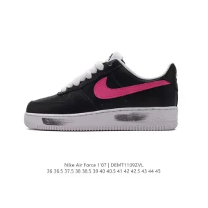 Nike Air Force 1 '07 Low White Leather Sneakers for Men and Women