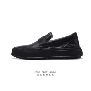 ECCO Men's Outdoor Hiking Sneakers Lightweight Breathable Casual Shoes