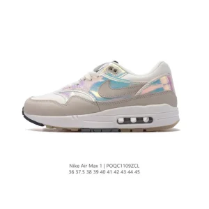 Nike Air Max 1 Men's and Women's Air Cushioning Sneakers Inspired by French Architecture