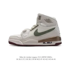 Jordan Legacy 312 High Top Basketball Shoes with Air Cushion and Explosion Pattern
