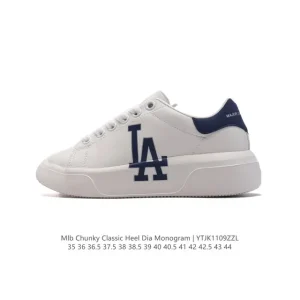 MLB Chunky Classic Big Print Platform Sneakers Fashion Casual Shoes