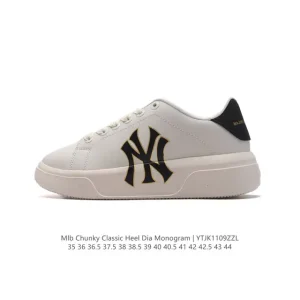 MLB Chunky Classic Big Logo Platform Sneakers for Men and Women