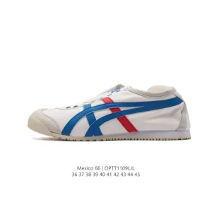 ASICS Onitsuka Tiger Mexico 66 Classic Vintage Canvas Sneakers