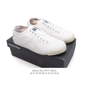 ASICS Onitsuka Tiger Mexico 66 Classic Vintage Canvas Sneakers for Men and Women