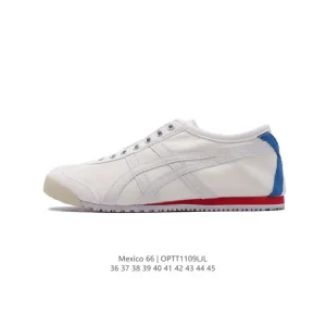 ASICS Onitsuka Tiger Mexico 66 Classic Canvas Sneakers for Men and Women
