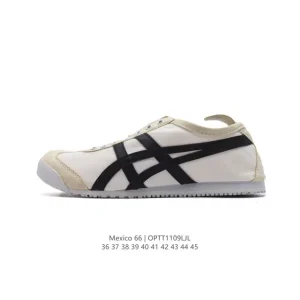 ASICS Onitsuka Tiger Mexico 66 Classic Vintage Sneakers for Men and Women