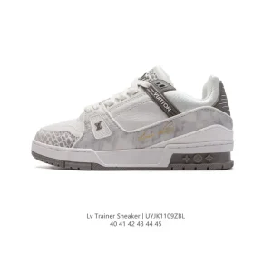Louis Vuitton Trainer Sneaker Low Top Luxury Fashion Shoes
