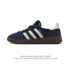 Adidas Handball Spezial Low-Top Leather Sneakers Vintage Style