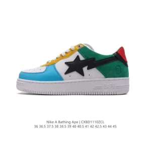 BAPE x Nike Air Force 1 Low Camo Sneakers for Men and Women