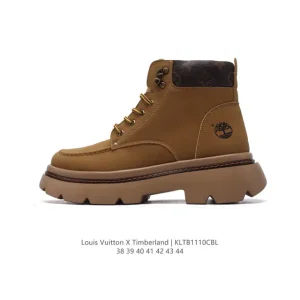 Timberland Classic Yellow Boots Men's High-Top Outdoor Hiking Shoes