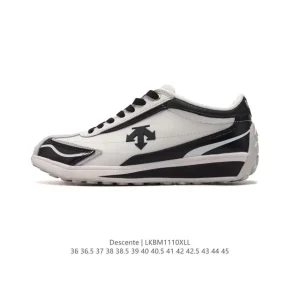 DESCENTE Chron Retro Leather Casual Shoes for Men and Women