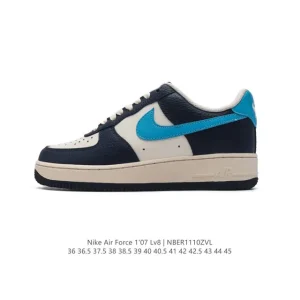 Nike Air Force 1 Low 07 White Leather Sneakers for Men and Women