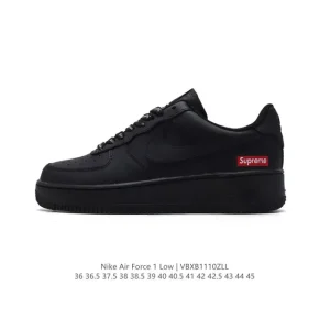 Nike Air Force 1 '07 Low CW2288 White Leather Casual Sneakers
