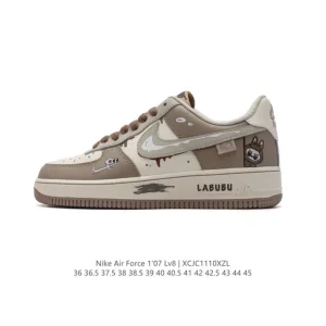 Nike Air Force 1 Low DB3301 White Leather Casual Sneakers
