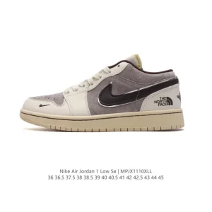 Jordan Air 1 Low Retro Leather Basketball Shoes for Men and Women
