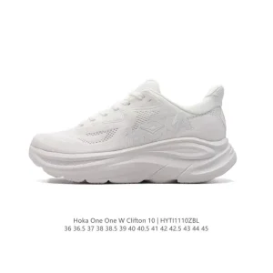HOKA Clifton 10 Men's Women's Lightweight Cushioned Running Shoes